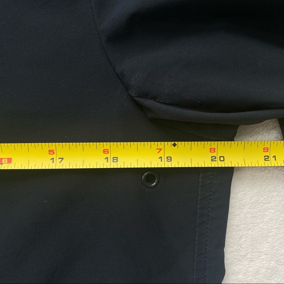 Theory Zip-Front Bomber Jacket Black Nylon - Picture 10 of 13